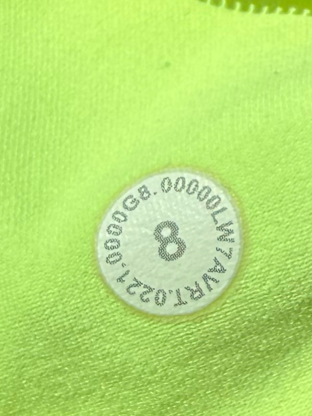 Lululemon Speed Up Mid-Rise Short 4" inseam size 2 Highlight Yellow - Picture 14 of 14